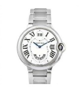 Cartier Ballon Bleu W6920011 Mens Quatz Silver Swiss ETA Quatz 