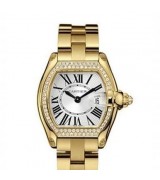 Cartier WE5001X1 Ladies Quartz Silver White Swiss ETA Quartz 