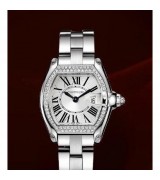 Cartier WE500260 Ladies Quartz Silver White Swiss ETA Quartz 