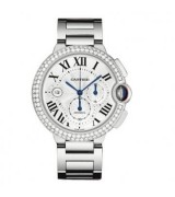 Cartier Ballon Bleu WE902001 Mens Automatic Silver Swiss ETA 2824