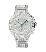 Cartier Ballon Bleu WE902009 Mens Automatic Silver Swiss ETA 2824