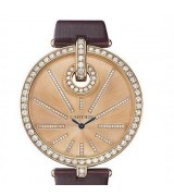 Cartier Captive WG600003 Ladies Quartz Brown Swiss ETA Quartz 