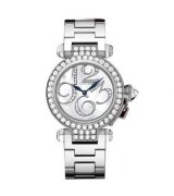 Cartier Pasha WJ12320G Ladies Quartz White MOP Swiss ETA Quartz 