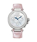  Cartier Pasha WJ124004 Neutral Automatic White MOP Swiss ETA 2824