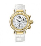 Cartier Pasha WJ130009 Ladies Quartz White MOP Swiss ETA Quartz 