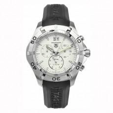 Tag Heuer CAF101F.FT8011 Aquaracer Mens Automatic Silver Grey Swiss ETA 7750