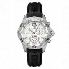 Tag Heuer CAF101B.FT8011 Aquaracer Mens Automatic White Swiss ETA 7750