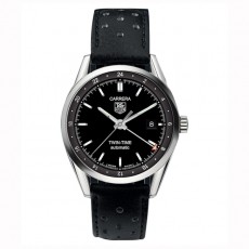 Tag Heuer WV2115.FC6182 Carrera Mens Automatic Black Swiss ETA 7750
