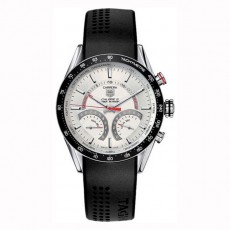 Tag Heuer CV7A11.FT6012 Carrera Mens Automatic White Swiss ETA 7750