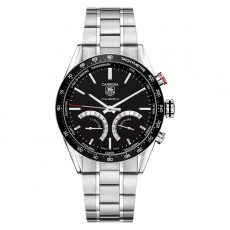 Tag Heuer CV7A12.BA0795 Carrera Mens Automatic Black Swiss ETA 7750