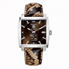 Tag Heuer WW2116.FC6217 Monaco Mens Automatic Brown Swiss ETA 7750