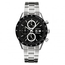 Tag Heuer CV2010.BA0794 Carrera Mens Automatic Black Swiss ETA 2824