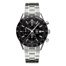 Tag Heuer CV201E.BA0794 Carrera Mens Automatic Black Swiss ETA 7750
