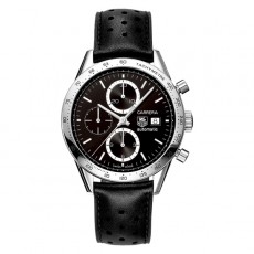 Tag Heuer CV2016.FC6233 Carrera Mens Automatic Black Swiss ETA 7750
