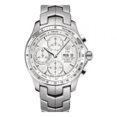 Tag Heuer CJF211B.BA0594 Link Mens Automatic Silver White Swiss ETA 7750