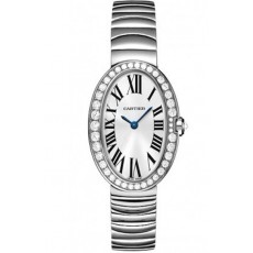 Cartier Baignoire WB520006 Ladies Quartz Silver Swiss ETA Quartz 