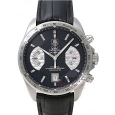 Tag Heuer CAV511B.FC6231 Grand Carrera Mens Automatic Stainless Steel Black Swiss ETA 7750