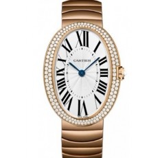 Cartier Baignoire WB520003 Ladies Automatic White Swiss ETA 2824