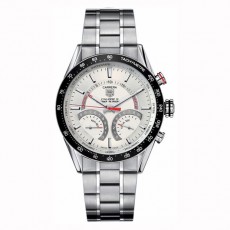 Tag Heuer CV7A11.BA0795 Carrera Mens Automatic White Swiss ETA 7750