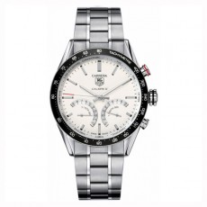 Tag Heuer CV7A13.BA0795 Carrera Mens Automatic White Swiss ETA 7750