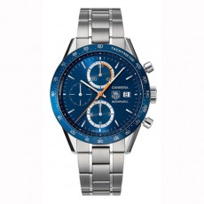 Tag Heuer CV2015.BA0786 Carrera Mens Automatic Blue Swiss ETA 7750