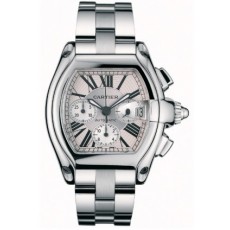  Cartier Roadster W62019X6 Mens Automatic Silver Swiss ETA 2824