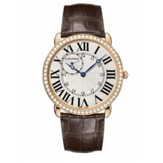 Cartier Ronde Louis WR007001 Ladies Automatic Silver Swiss ETA 2824