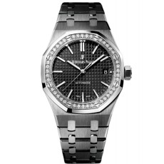  Audemars Piguet Royal Oak 15451ST.ZZ.1256ST.01 Ladies Automatic Black Swiss ETA 7750