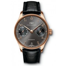 IWC Portuguese IW500125 Mens Automatic Grey Swiss ETA 2824