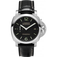 Panerai Luminor Marina 1950 Automatic Black Dial Stainless Steel Mens Watch PAM00392