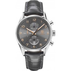 Tag Heuer CAR2013.FC6313 Carrera Mens Automatic Grey Swiss ETA 2824