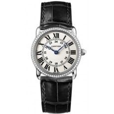 Cartier Ronde Louis WR000251 Ladies Quartz Silver Swiss ETA Quartz