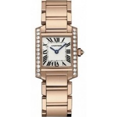 Cartier TANK SOLO WE10456H Ladies Quartz Silver Swiss ETA Quartz