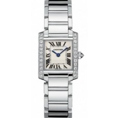 Cartier TANK SOLO WE1002S3 Ladies Quartz Silver Swiss ETA Quartz