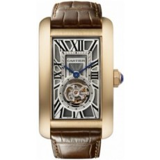 Cartier TANK W2620008 Mens Automatic Grey Swiss ETA 2824