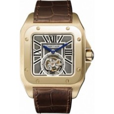 Cartier Santos W2020019 Mens Automatic Grey Swiss ETA 2824