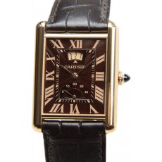 Cartier Rotonde W1560002 Ladies Automatic Brown Swiss ETA 2824