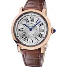 Cartier Rotonde W1556205 Mens Automatic Silver Grey Swiss ETA 2824
