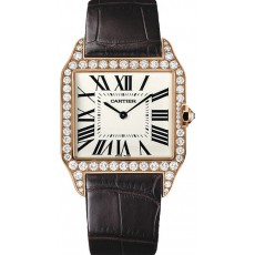 Cartier Santos WH100351 Ladies Quartz Silver Swiss ETA Quartz 