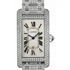 Cartier TANK SOLO WB7045KN Ladies Quartz Silver Swiss ETA Quartz