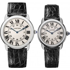 Cartier Ronde solo W6700255、W6700155 Couples Quartz White Swiss ETA Quartz 