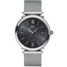 IWC Portofino IW356504 Mens Automatic White Swiss ETA 2824