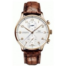 IWC Portuguese IW371478 Mens Automatic Silver Swiss ETA 2824