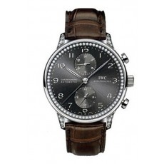 IWC Portuguese IW371475 Mens Automatic Grey Swiss ETA 2824