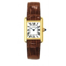 Cartier TANK W1529856 Ladies Quartz Silver Swiss ETA Quartz