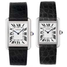 Cartier TANK SOLO W5200003、W5200005 Couples Quartz White Swiss ETA Quartz