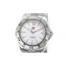 Tag Heuer WAF1111.BA0801 Aquaracer Mens Automatic White Swiss ETA 7750