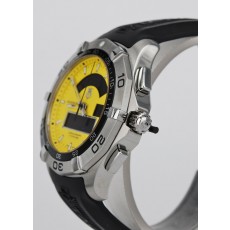 Tag Heuer CAF1011.FT8011 Aquaracer Mens Automatic Yellow Swiss ETA 7750