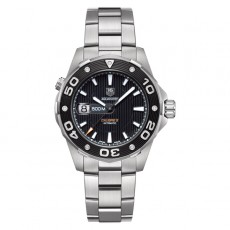 Tag Heuer WAJ2114.BA0871  Aquaracer Mens Automatic Black Swiss ETA 7750