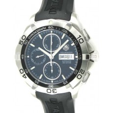 Tag Heuer CAF2010.FT8011 Aquaracer Mens Automatic Black Swiss ETA 7750